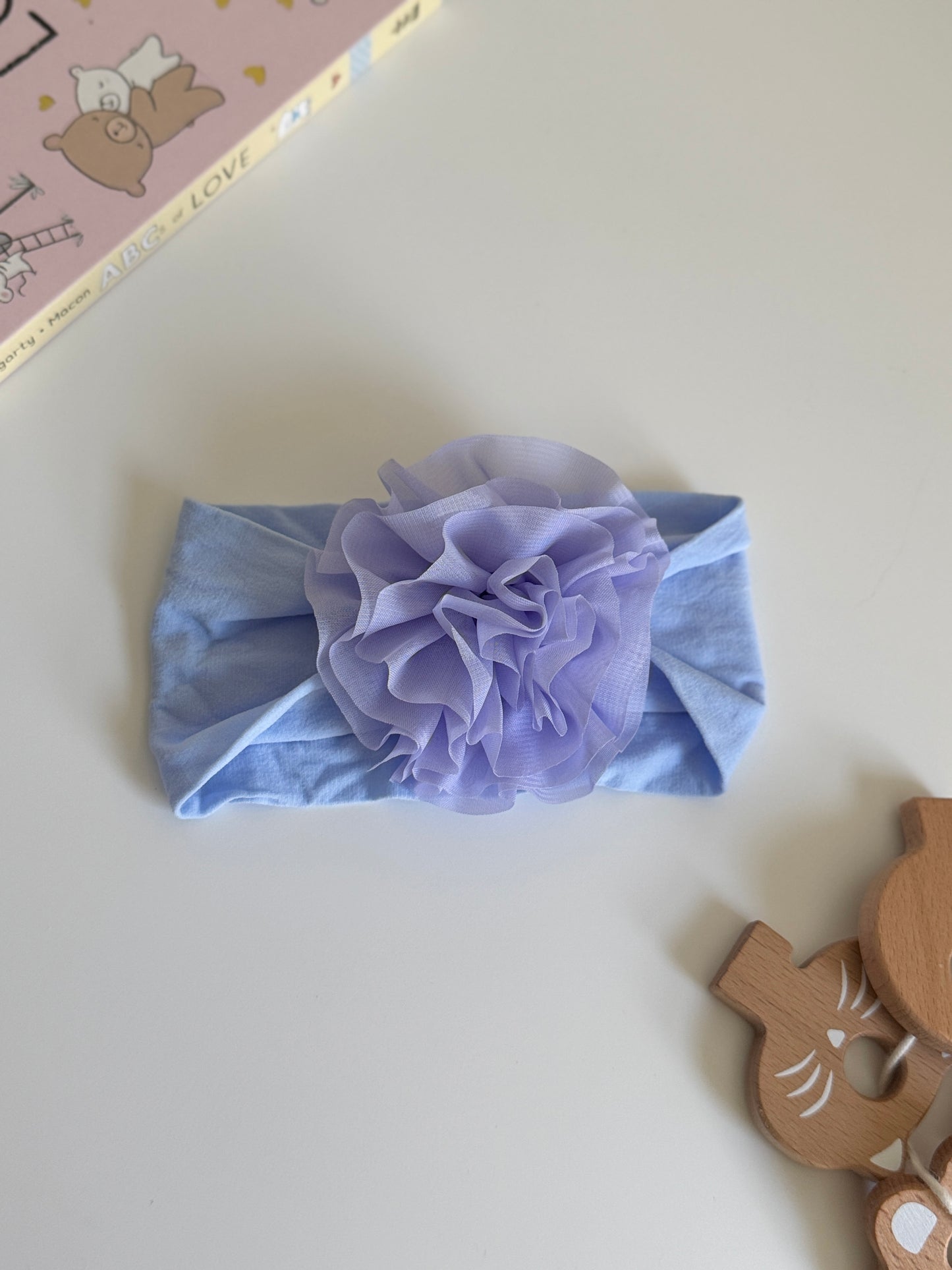 Sea Blue - Flower Headband