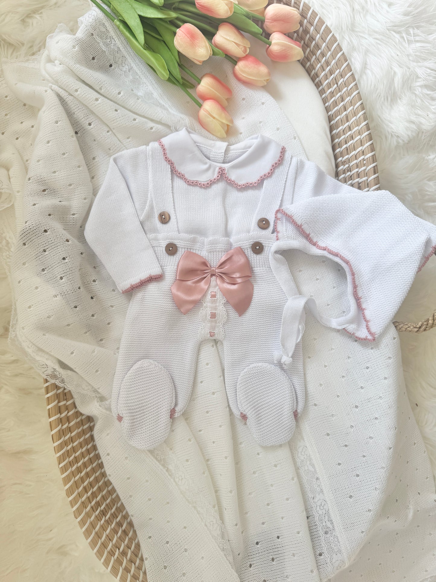 Ophelia Overall - White