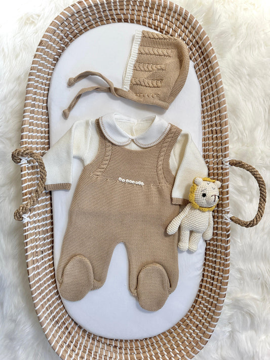 Aiden Overall - Beige