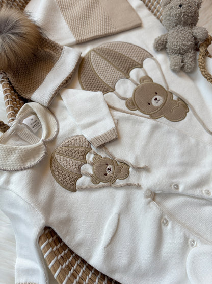 Willow Overall - White/Beige