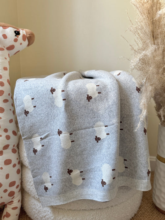 Sheep Blanket - Grey
