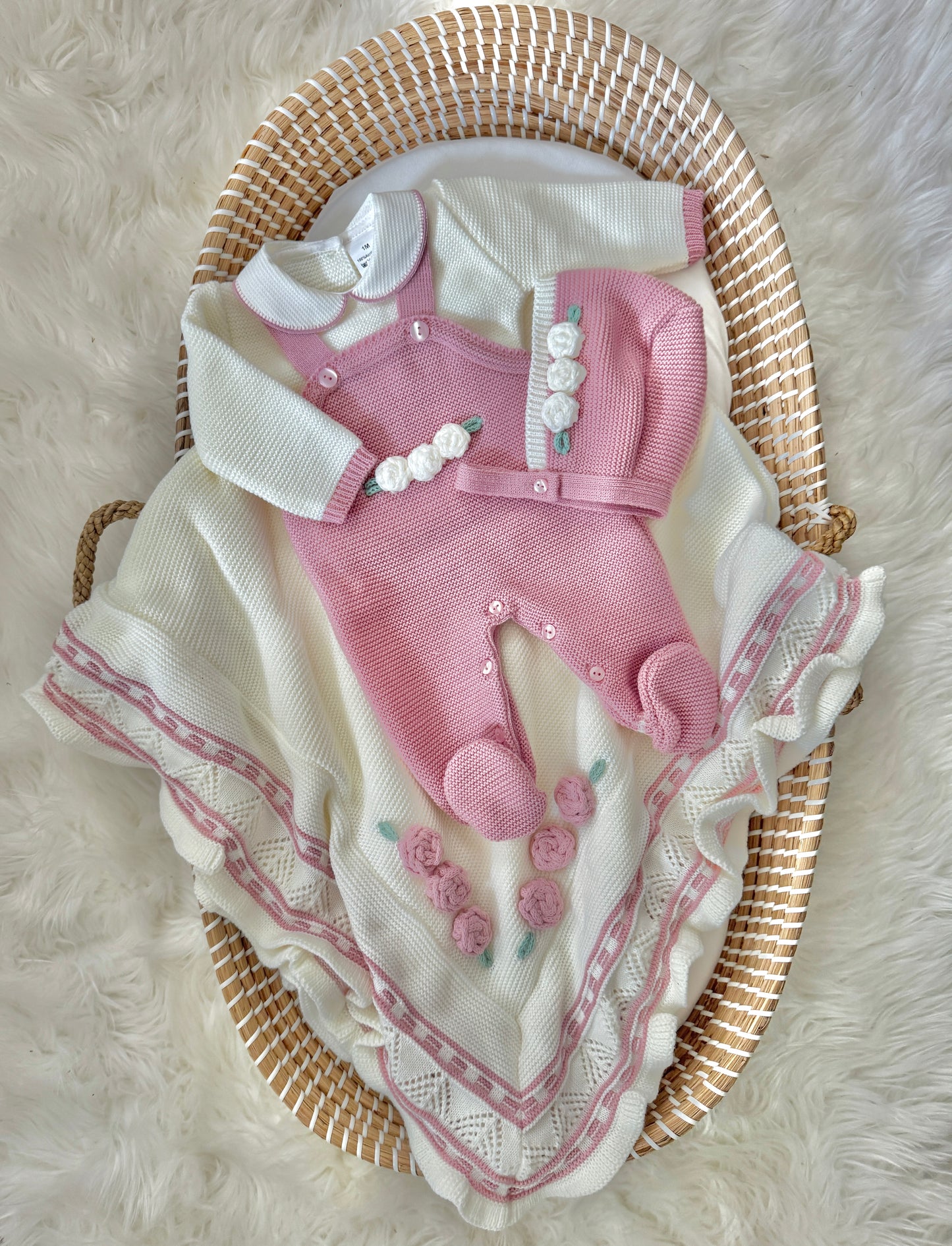 Rose Overall - Dusty Pink