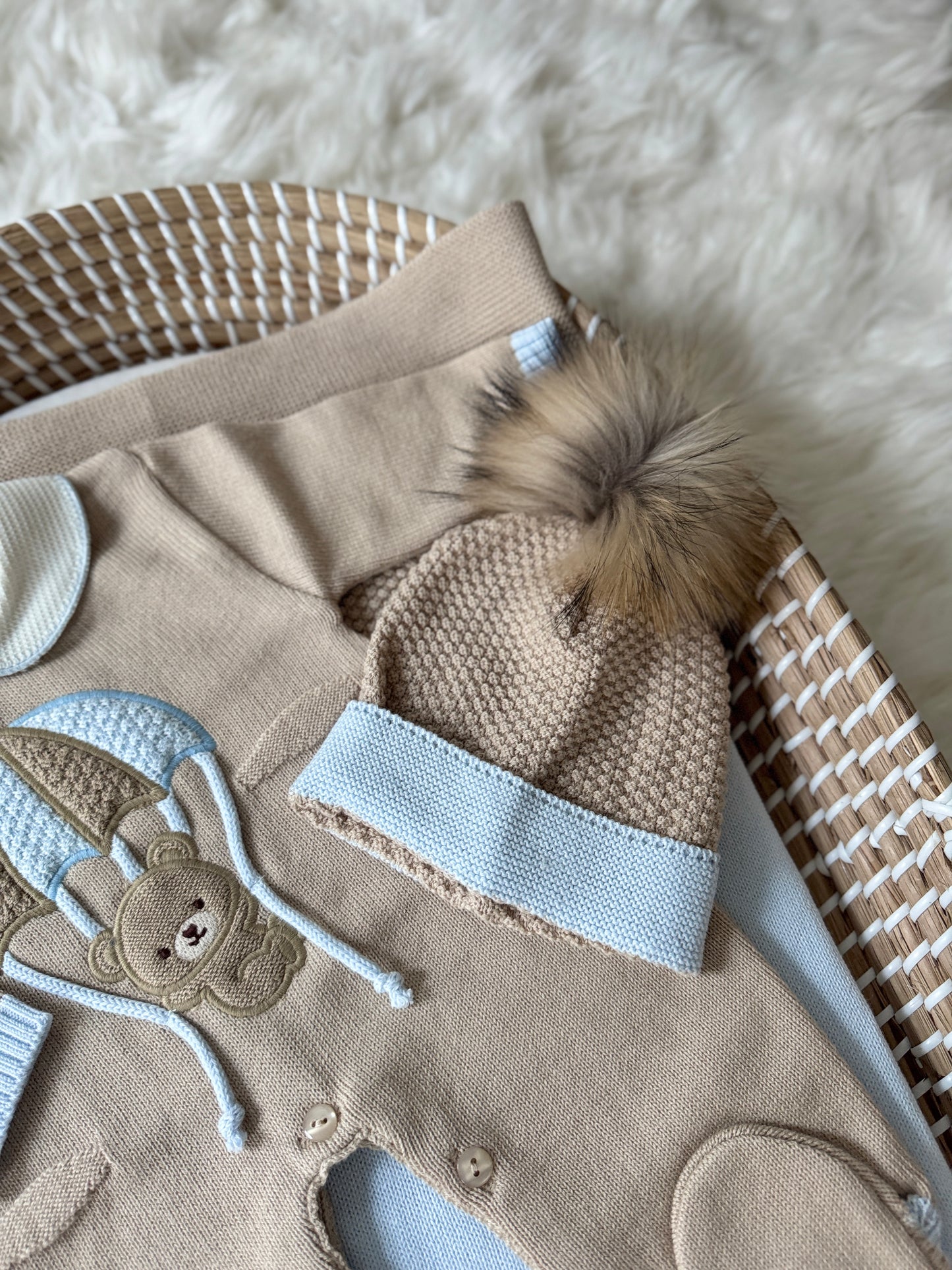 Mono Willow - Beige/Azul Claro