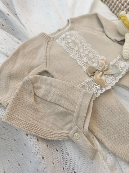 Fidelia Knitted Set - Beige