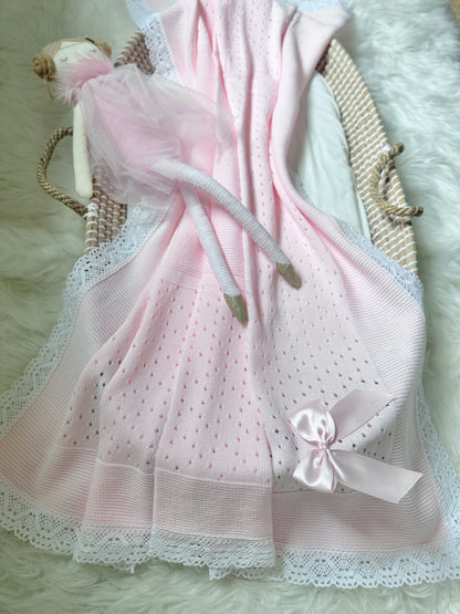 Thalia Blanket - Light Pink