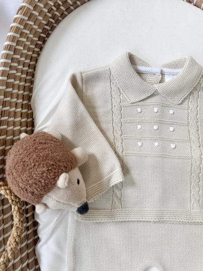 Thomas Knitted Set - Beige