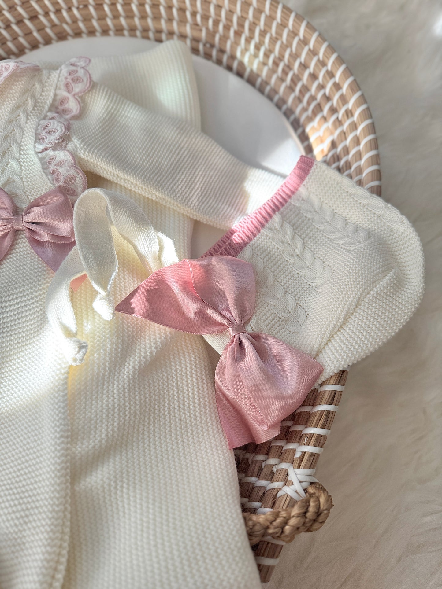 Mono Amelia - Crema/Rosa polvoriento