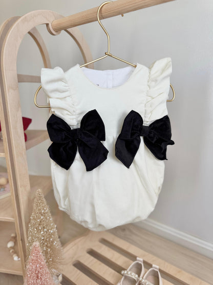 Gia Romper - White