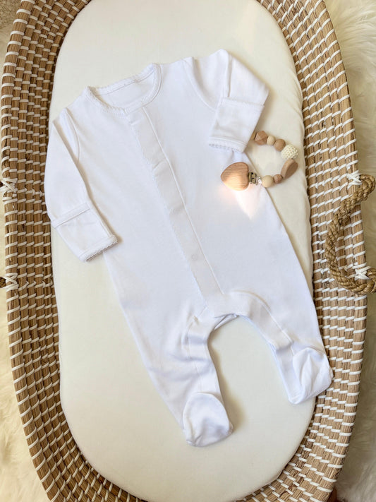 Capri Footie - White
