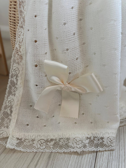 Caramelo Blanket - Cream